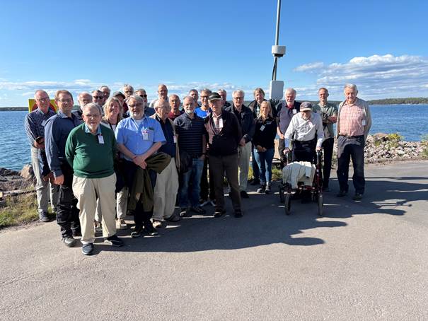 Studiebesök vid Saab Naval i Motala.
