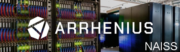 Superdatorn Arrhenius vid NAISS i Linköping.